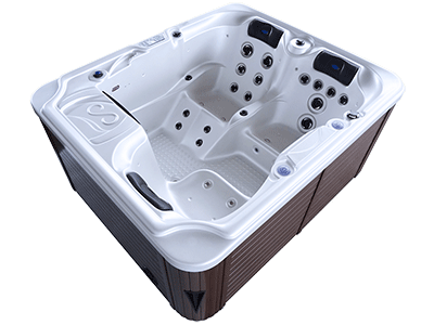 GP-720 der Garten Whirlpool für 3 Personen zum sitzen.